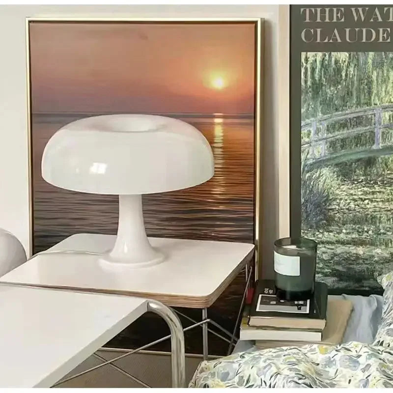 DecorBites™ Bedhead Night Light Mushroom Desk Lamp by Italian Danish Designer