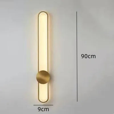 مصباح حائط LED طويل DecorBites™ لغرفة المعيشة وخلفية تلفزيون السرير