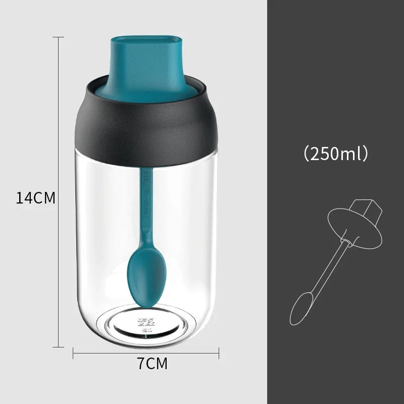 DecorBites™ Glass Seasoning Bottle Set