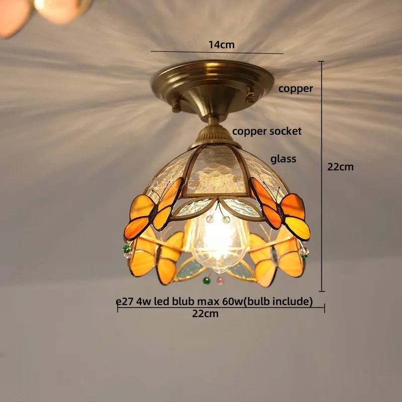 أضواء سقف زجاجية مزهرة DecorBites™ LED - مصابيح سقف حديثة على الطراز الاسكندنافي