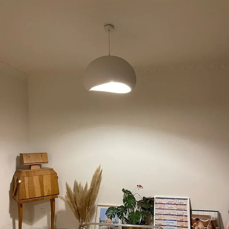 ثريا DecorBites™ على الطراز الياباني وابي سابي بتصميم معلق LED لغرفة المعيشة أو الطعام أو تزيين البار