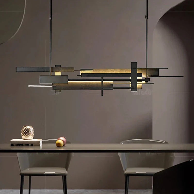 DecorBites™ ثريات LED مصابيح معلقة عصرية لغرفة المعيشة وغرفة الطعام