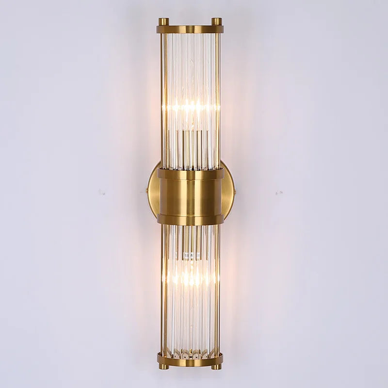 أضواء الحائط الزجاجية DecorBites™ من نوع Glass Rod - مصابيح مثبتة على الحائط للإضاءة العلوية/السفلية