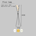 DecorBites™ Moon Floor Lamp LED Living Room Study Bedroom Tripod Wall Light