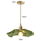 Vintage Flower Glass Pendant Light