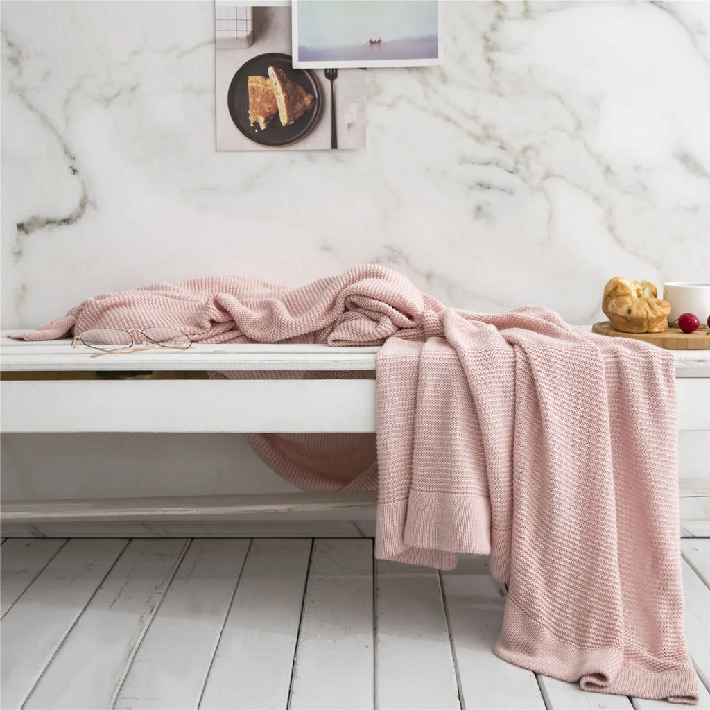 DecorBites™ Bamboo Cooling Throw Blanket - Stay Cool All Summer, Ideal for Hot Sleepers