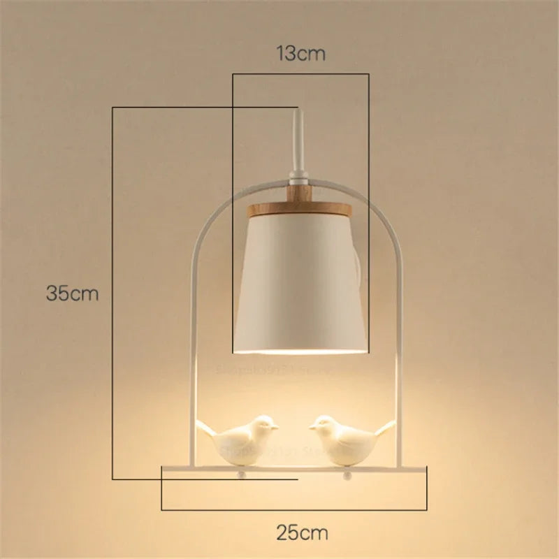DecorBites™ LED Bird Wall Lights Modern Home Decor Sconce Fixture