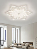 ثريا زهور LED من DecorBites™ مصباح سقف أبيض لديكور غرفة النوم وغرفة المعيشة
