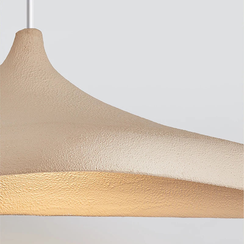 Japanese Wabi-Sabi Brown Pendant Light