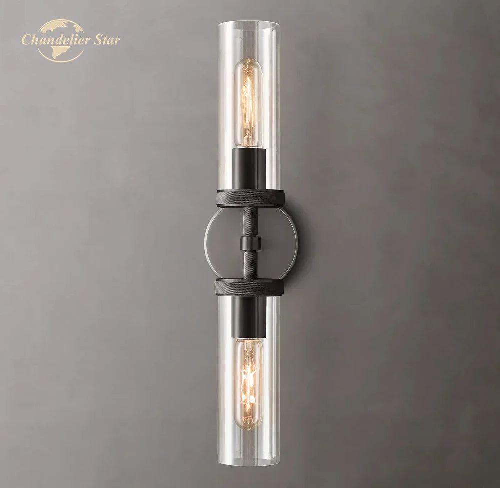 DecorBites™ مصباح جداري LED من الزجاج المخدد لتصميم إضاءة عصري