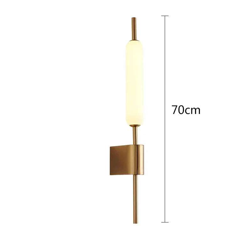 DecorBites™ مصباح جداري LED لغرفة النوم وغرفة المعيشة وديكور الخلفية - إنارة