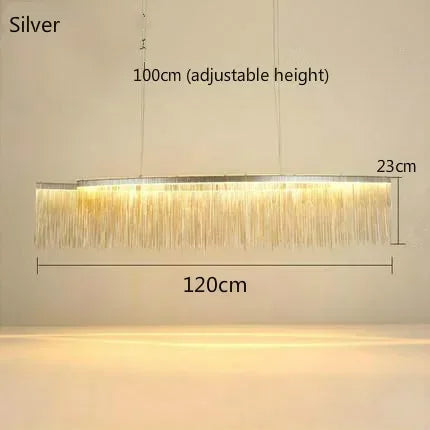 ثريا شرابات LED من ديكور بايتس™: إضاءة عصرية قابلة للتعتيم لغرفة المعيشة والفندق والردهة