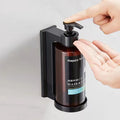DecorBites™ Amber Soap Dispenser & Shampoo Bottles Set for Drill-Free Bathroom Storage