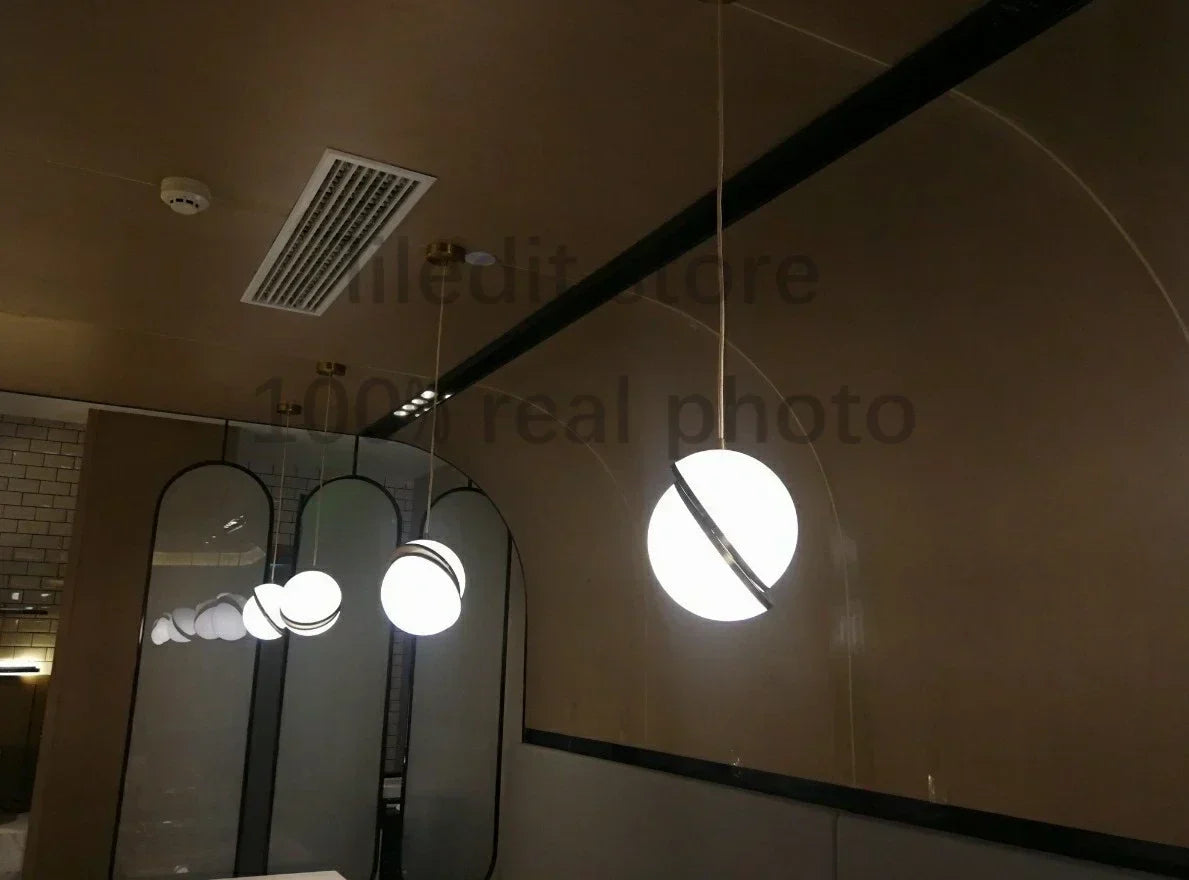 DecorBites™ Acrylic Ball Pendant Lamp: Modern Nordic Home Lighting Fixture