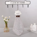 DecorBites™ Cloudy Day Hand Towel - Antibacterial Bamboo Charcoal Fiber Kitchen & Bath Soft Towel