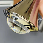 Modern Gold Adjustable Cord Pendant Light