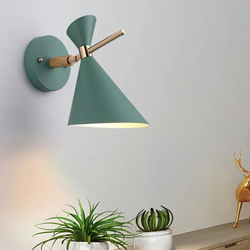 مصابيح جدارية LED قابلة للتعديل للقراءة من DecorBites™ - مصابيح ديكورية مستوحاة من الماكرون لتزيين الغرف المتنوعة