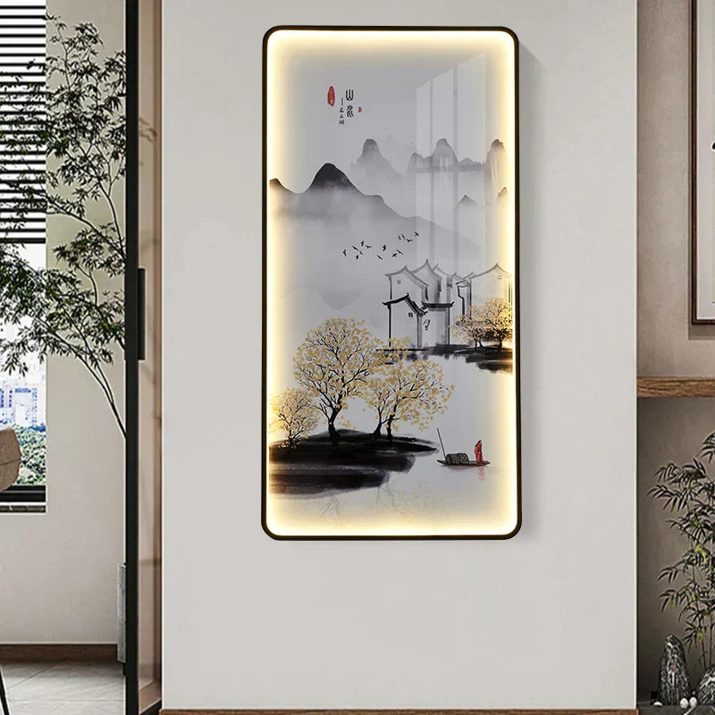 DecorBites™ مصباح جداري خارجي LED للديكور المنزلي