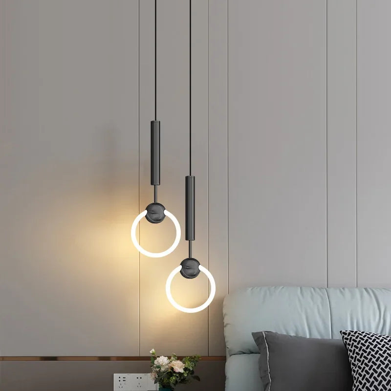 Nordic Gold Linear LED Pendant Light