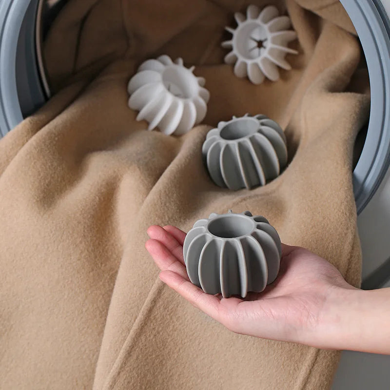 DecorBites™ Eco-Friendly Laundry Washing Ball for Clothes, Hair, Decontamination, Anti-Winding, 10-Piece Set