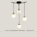 DecorBites™ Art Glass Ball Molecule Chandelier for Living Room, Children's Room, Study & Home Decor