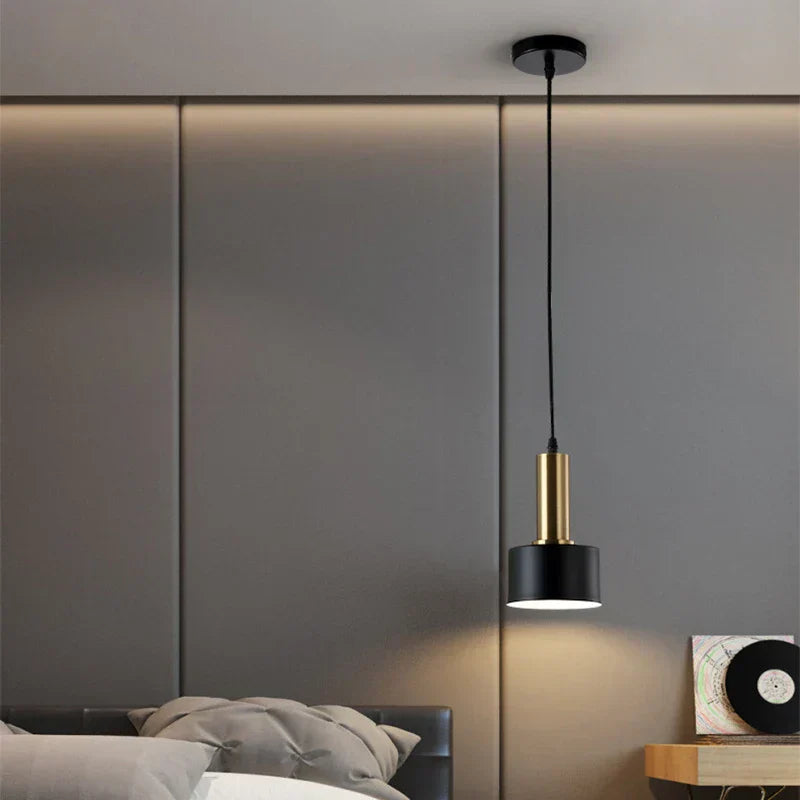 DecorBites™ مصباح معلق LED ذهبي E27 ثريا Nordic لغرفة المعيشة وغرفة النوم الداخلية