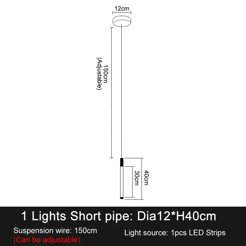 DecorBites™ ثريات LED إضاءة متدلية حديثة لدرج السقف ديكور فاخر لغرفة المعيشة
