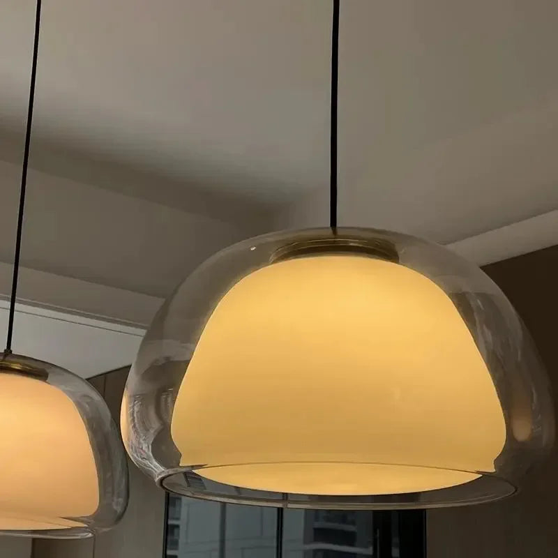 DecorBites™ Glass Jelly Pendant Lamp for Living Room Kitchen Dining - Denmark Suspension Light