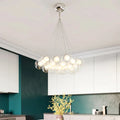 DecorBites™ Glass Ball LED Chandelier: Modern Nordic Style Lighting for Home Decoration
