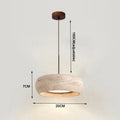 Japanese Wabi-Sabi Yellow Stone Pendant Light