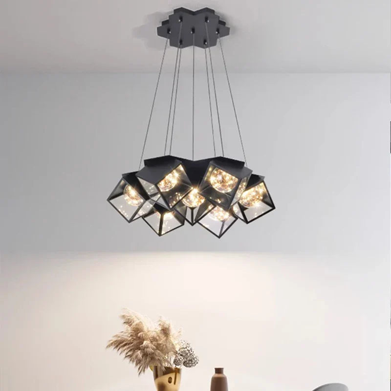ثريات DecorBites™ LED المتدلية لديكور المنزل العصري والإضاءة الداخلية