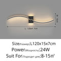 DecorBites™ LED Wall Lamp: Modern Long Line Design for Living Room, Bedroom, Hallway, Indoor Lighting