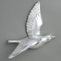DecorBites™ 3D Bird Resin Statue Wall Decor for Children's Room - Animal Figurine Ornament