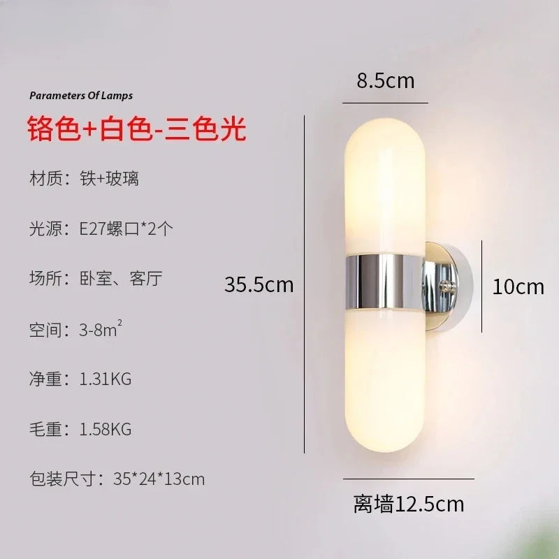 DecorBites™ LED Vanity Mirror Light for Bathroom Restroom Bedroom Hallway Corridor