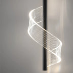 Modern Gold Pendant Light With Acrylic Shade