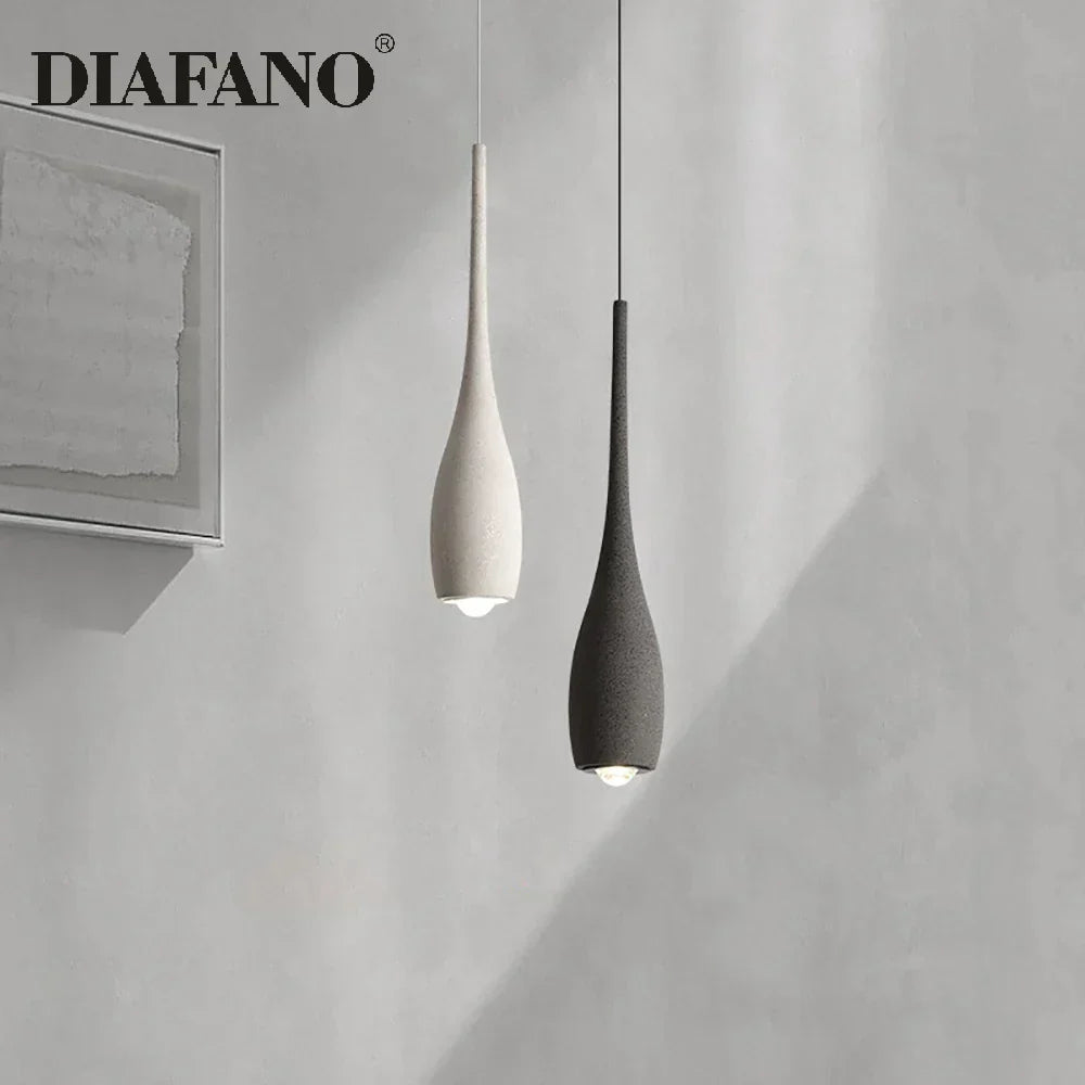 DecorBites™ Cement Pendant Light LED Industrial Retro Ceiling Lamp Hanging Lights