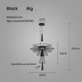 DecorBites™ Iron Mesh Gravity Suspension Lamp in Black - Industrial Pendant for Home Décor
