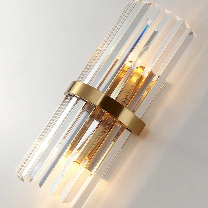DecorBites™ Crystal Wall Light: Modern Nordic Sconces Indoor Lighting for Living Room Bedroom