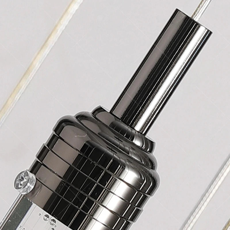 Art Deco Crystal Staircase Pendant Light