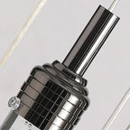 Art Deco Crystal Staircase Pendant Light