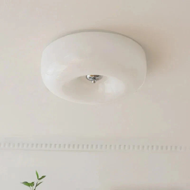 DecorBites™ French Cream Ceiling Lamp for Bedroom Children's Room Balcony, Simple Creative Decorative Lighting