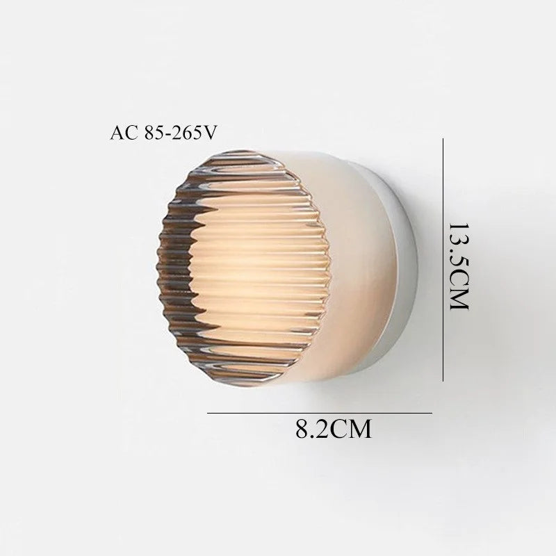 DecorBites™ LED Wall Sconce Light Luxury Modern Creative Acrylic Bedroom Living Room Lamp
