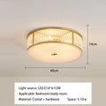 DecorBites™ Crystal LED Ceiling Lamp for Luxury Living Room and Bedroom Lighting