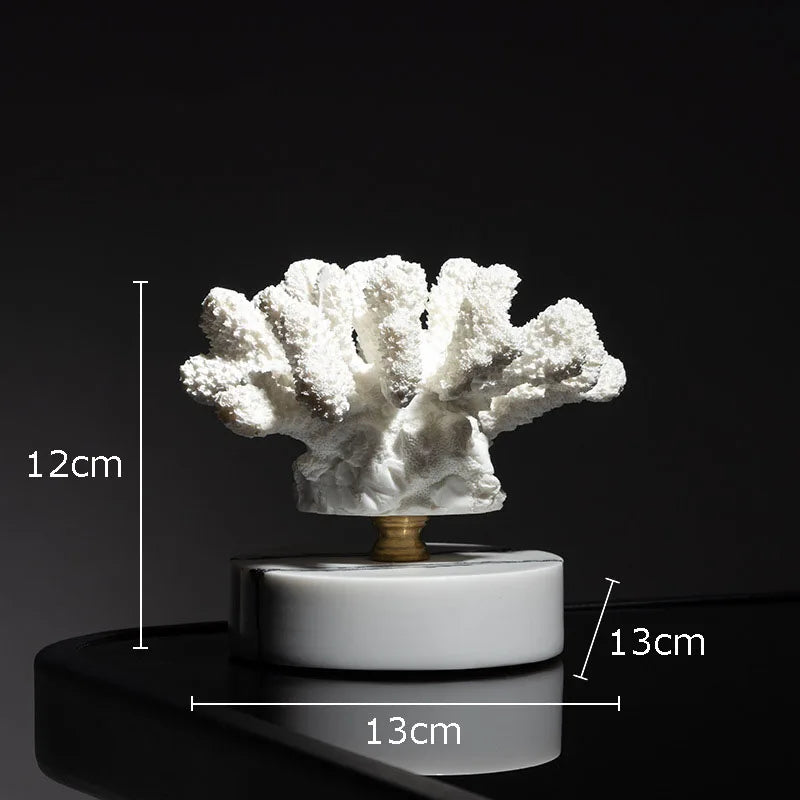 DecorBites™ Coral Resin Statue Desk Decoration Modern Home Decor Ornaments