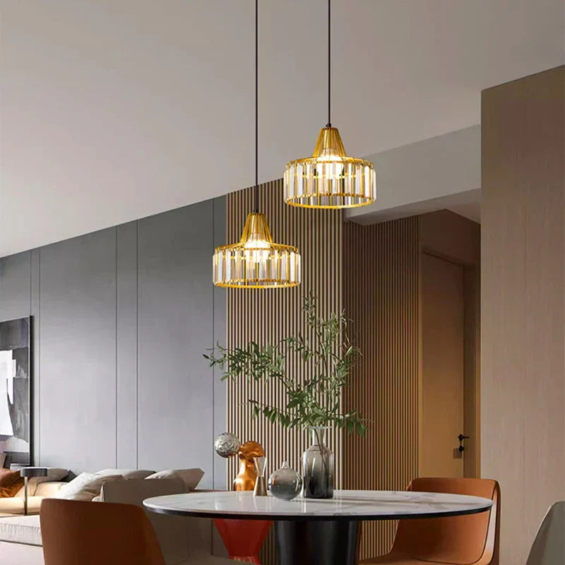 ثريا معلقة LED من DecorBites™ لديكور غرفة النوم الداخلي الأنيق