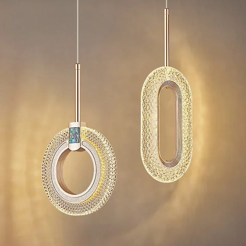 ثريا معلقة LED من DecorBites™ لغرفة الطعام والمطاعم والبارات والمصابيح الفنية المزخرفة