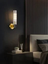 مصباح حائط نحاسي فاخر DecorBites™ لجانب السرير والممر وغرفة القراءة وخلفية التلفزيون