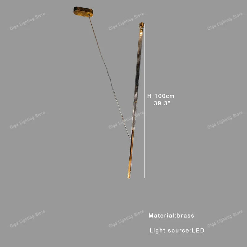 مصباح DecorBites™ الصناعي الاسكندنافي LED المعلق لديكور غرفة الطعام