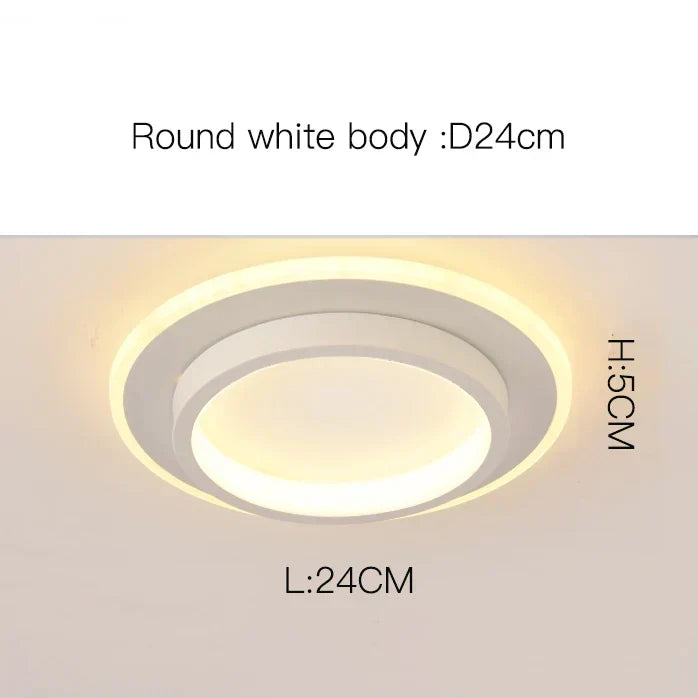 مصابيح سقف الممر LED من DecorBites™ لإضاءة المنزل في غرفة النوم وغرفة المعيشة والممر