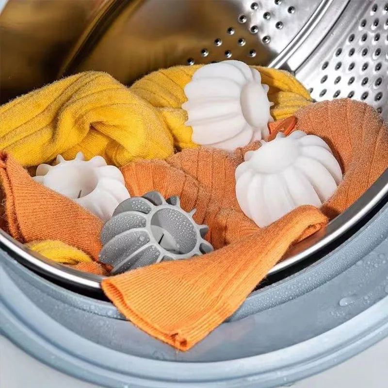 DecorBites™ Eco-Friendly Laundry Washing Ball for Clothes, Hair, Decontamination, Anti-Winding, 10-Piece Set
